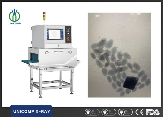 80KV 0,4 mm hoge resolutie X Ray Detection Machine voor Samll Pack Snacks