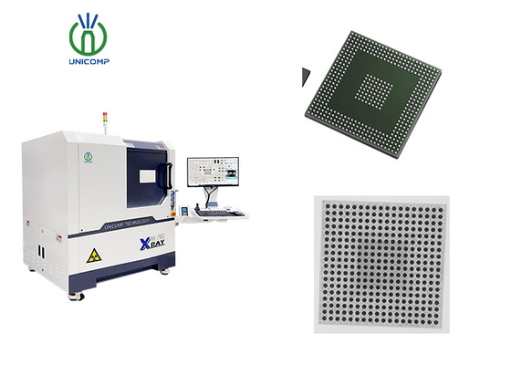 SMT IC-röntgenmachine met gesloten buis met 5 micron brandpunt Unicomp AX7900