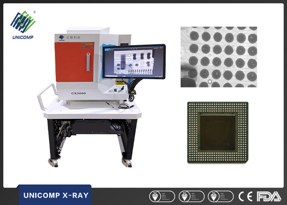 Desktop X Ray Machine 5μm van 1uSv/h 0.5kW voor PCBA-Raad