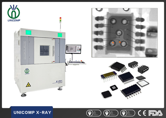 Van de Afbeeldingsresolutieunicomp van IC Hoge Las X Ray Inspection Machine Microfocus