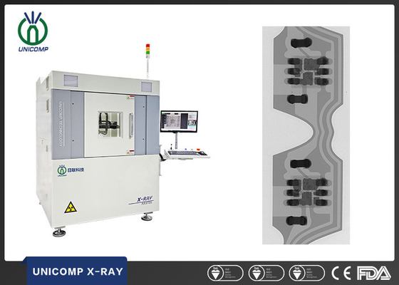 de Röntgenstraal AX9100 van 130kV Microfocus Unicomp voor SMT-de LEIDENE Leegtenmeting van BGA QFN