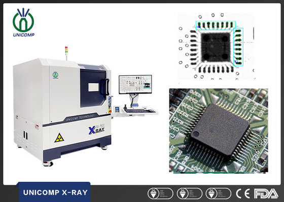 De levering van de Unicompfabriek van 90KV-de Inspectiesysteem van de microfocus2.5d Röntgenstraal voor Chip Inner Defect Inspection