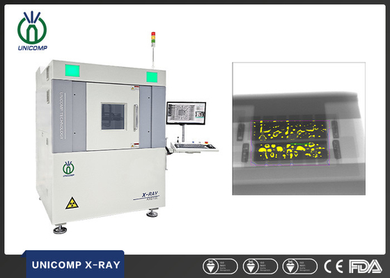 De Röntgenstraal AX9100 van Unicomp130kv microfocus voor Geleide PCBA die Nietige meting solderen