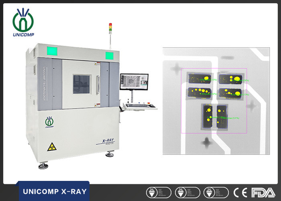 De dichte Machine AX9100 van de buis2.5d Röntgenstraal voor LEIDENE solderende kwaliteitscontrole met hoge resolutinbeelden