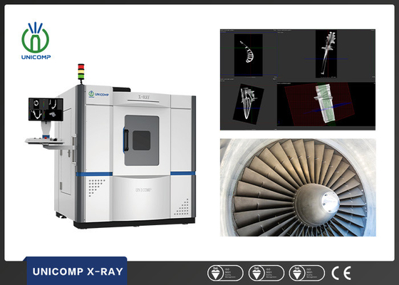 NDT Computertomografie Machine Unicomp UNCT1000 160KV Engine Blade X Ray Machine