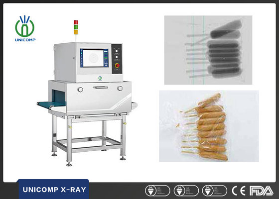 Apparatuur voor het detecteren van voedselröntgenstralen voor de inspectie van droge verpakkingen met automatische afwijzing