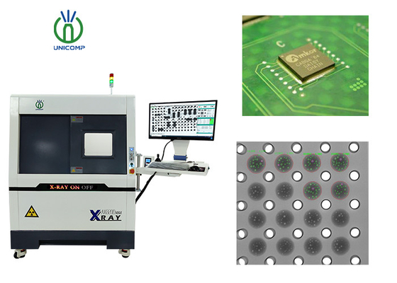 Real-time röntgenmachine met 5 micron focus röntgenbuis voor het controleren van BGA soldeerballen