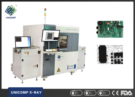 Het grijze Unicomp-Materiaal van de Röntgenstraalopsporing, Nietige de Inspectiemachine 220AC van BGA/50Hz