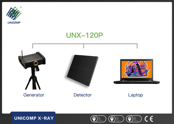 Unx-120P Draagbare Radiografie Unicomp X Ray System Detecting Explosives Weapons