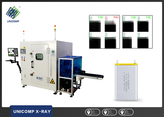 In-line van de de Batterijröntgenstraal van het Polymeerlithium de Machinedetector voor varous groottebatterijen