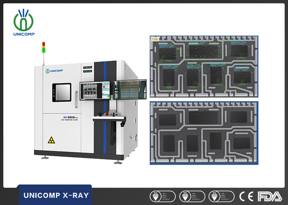 Unicomp Röntgen AX8300 Plus Halvervoerder Microfocus Röntgeninspectieapparatuur