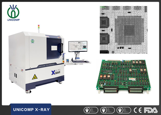 LEIDENE van PCBA BGA QFN X Ray Scanning Machine Unicomp AX7900 voor Halfgeleider