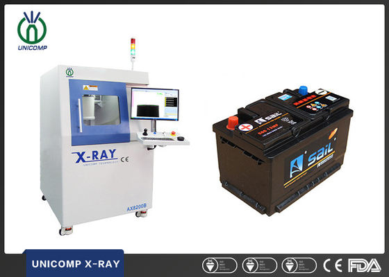 De machine van de Unicompax8200b Röntgenstraal voor cilindrische Polymeerstempel lamineerde Li-Ionenbatterijcelrollen die automatisch winden