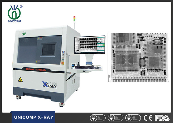 90kV-vrije maintanence sloot de Röntgenstraalmachine Unicomp AX8200MAX van buissmt voor BGA-LEIDENE het solderen leegtenmeting