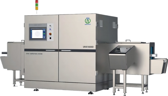 Voedsel in flessen testen X-Ray Inspectie Unicomp UNX 1830-D
