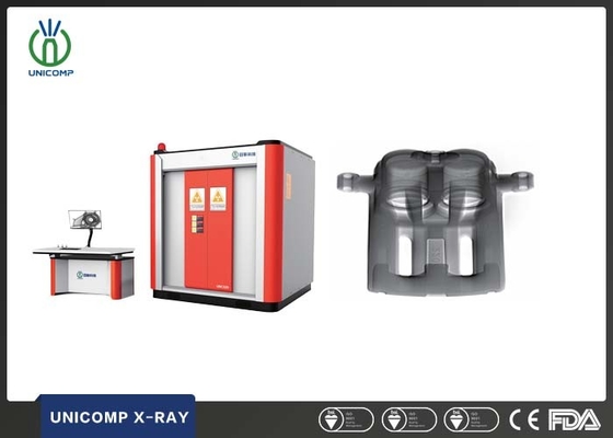UNC-serie NDT-röntgenapparatuur DR met amorfe siliciumdetector en 2600*2784*2440mm Footprint