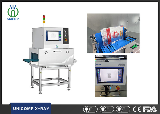 Unicomp UNX4015N Intelligente röntgenlicht detecteert niet-standaard stoffen in aluminiumverpakkingen