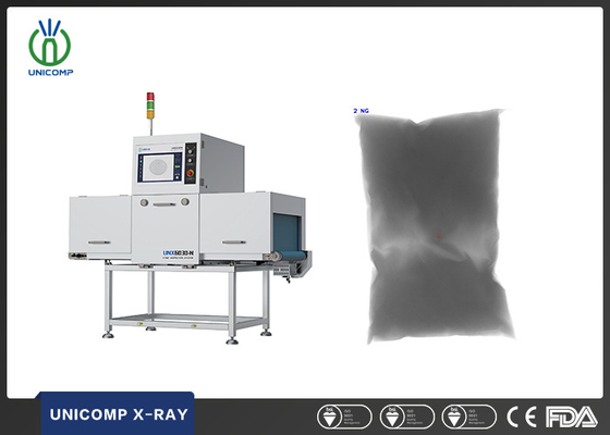Unicomp UNX6030N Voedsel X Ray Steel Detector Machine inspecteert de vreemde voorwerpen zoals staal, keramiek, steen, botten, glas