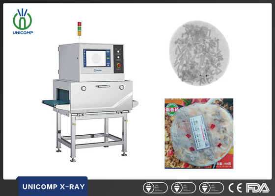 Compact X-Ray Metal Detector Machine Unicomp UNX4015N voor klein verpakte pluimveevoer met AI-leertechnologie