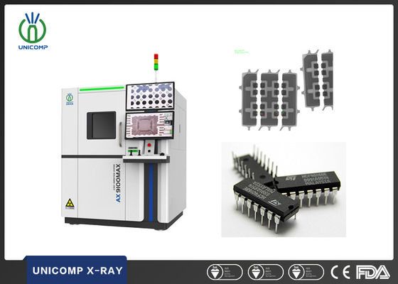 PCB-röntgenmachine met hoge vergroting Unicomp AX9100MAX voor elektronische IC-componenten