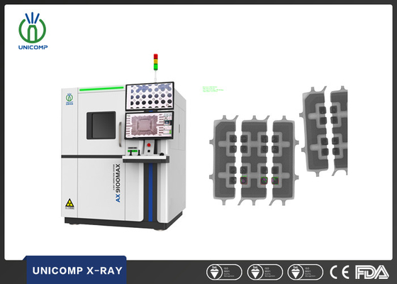 IC-buigingsmeting Unicomp AX9100MAX Röntgenmachine met 84 μm pixeldimension en 60° kantelhoek