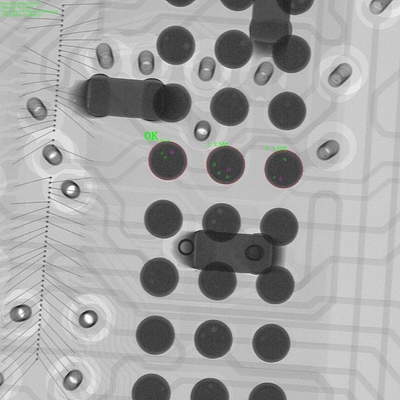 SMT-PCB-röntgenmachine Unicomp AX9100MAX Hoogoplossende micronfocuspuntgrootte voor BGA-lozen en soldeerpasta-inspectie