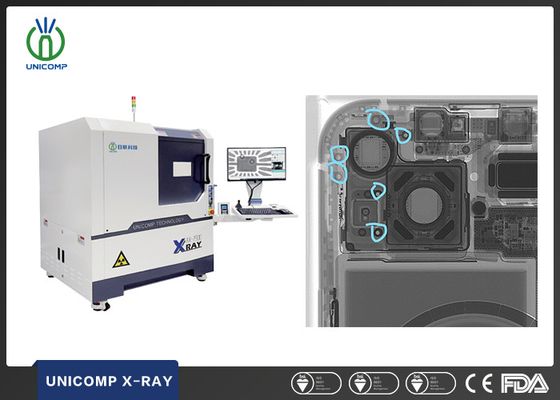 Unicomp AX7900 High Specifications 2D 2.5D Röntgenmachine voor het inspecteren van mobiele telefoons en het controleren van scheuren