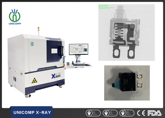 FPD-Detector 90KV X Binnen het Tekortopsporing van Ray Inspection Equipment For Switch