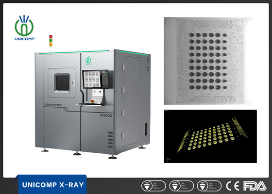 3D X Ray Offline CT-inspectiesysteem Unicomp AX9500 voor inspectie van PCB-lagen