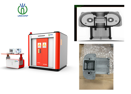 High Resolution NDT X-Ray Machine UNC160 voor het inspecteren van interne gebreken van gietonderdelen