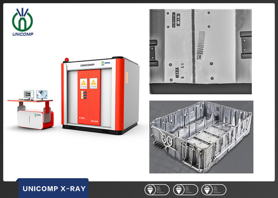 Autoonderdelen Hoogprecisie-röntgeninspectie-machine met robothandhaving voor lithiumbatterijbehuising