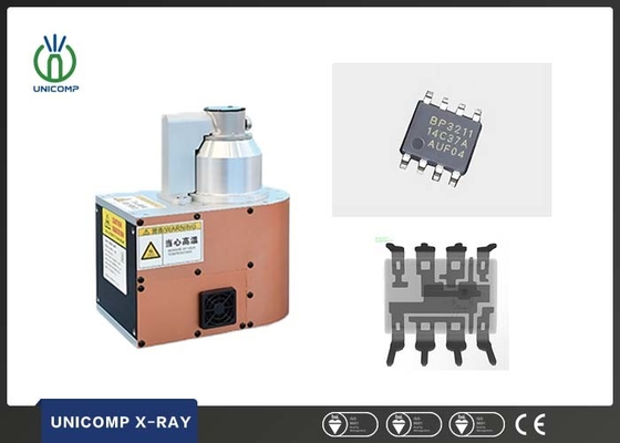 CE/FDA gecertificeerde Unicomp 110KV 5μm X-stralingsbron om de IC-kwaliteit te controleren