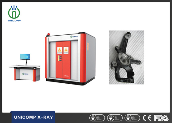 Hoog nauwkeurige röntgeninspectie machine Unicomp UNC320 voor knuckel gietstukken defecten CNC programma inspectie