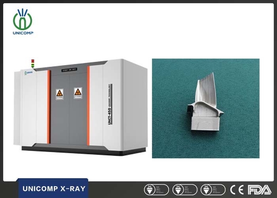 320KV CT-machine Unicomp UNCT3200 voor cilinder-, metaalgietstukken, luchtvaartonderdelen 3D-niet-destructieve testen