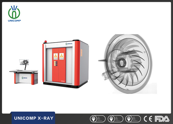 Unicomp UNC320 Röntgeninspectieapparatuur voor het inspecteren van verborgen gebreken van gietstukken in de lucht- en ruimtevaart