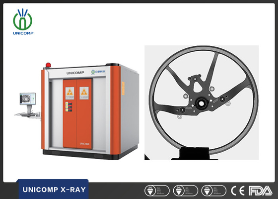 160KV röntgeninspectie machine Unicomp UNC160 voor automotive onderdelen aluminium gieten inspectie