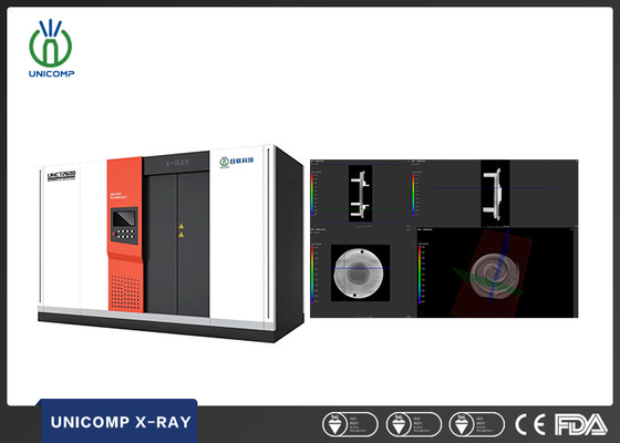 Unicomp UNCT2600 Hoge-resolutie 225KV 3D CT-systeem voor NDT Precision Computed Tomography For Castings Porosity Inspection