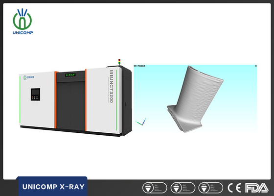 Unicomp UNCT3200 Hoge-resolutie 450KV 3D CT/computertomografie-systeem voor porositie-analyse van gietbladen