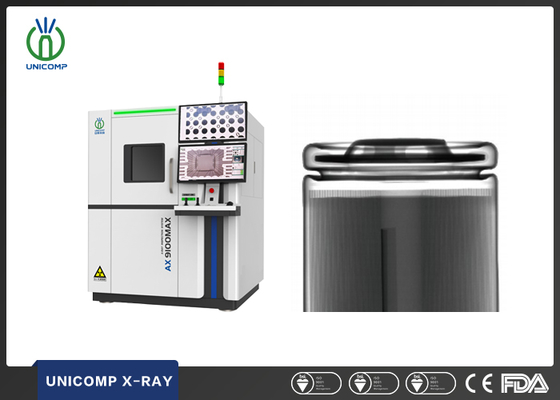 Unicomp AX9100max Röntgenmachine voor cilindrische cellen