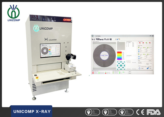 Unicomp SMD PCBA X Ray Chip Counter 440mm Tunnellcd Monitor