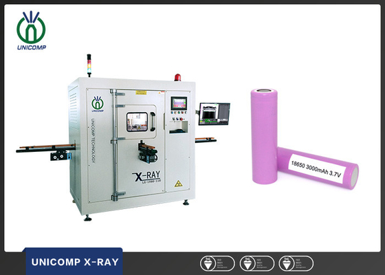Unicomp 110kV 30ppm & Gealigneerde de Röntgenstraalmachine van 60ppm voor de inspectie van de lithiumcel automatisch met NG deel auto-sorteert