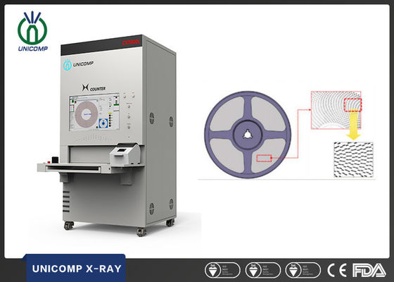 Volledig automatische SMD X Ray Chip Counter voor al gamma van spoel, JEDEC-Dienblad en buisdelen met ERP MES verbinding