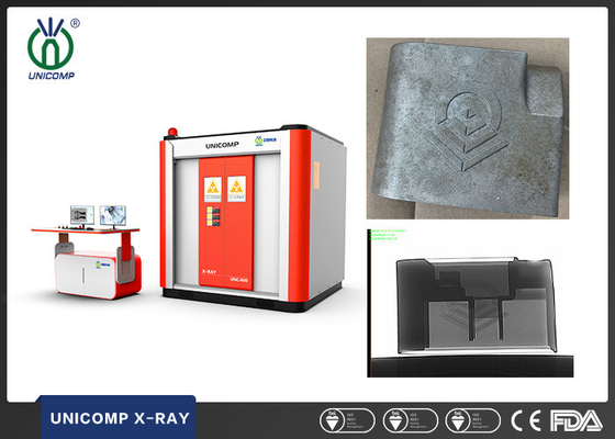 Automobielaluminium het gieten Kwaliteit die door Unicomp UNC160 NDT Röntgenstraalmachine controleren