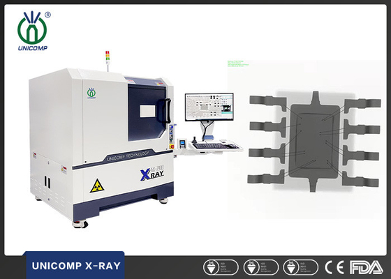 Het systeem die van de microfocusröntgenstraal van 90KV 5um met hoge resolutie FPD voor PCBA BGA het nietige controleren solderen