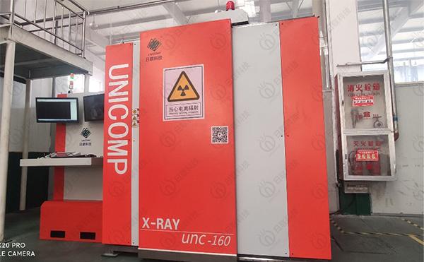 laatste bedrijfsnieuws over UNC160 DR. NDT Röntgenstraal in een Changzhou-Gieterij voor hun Automobiel de Delenkwaliteitscontrole die van het Matrijzenafgietsel wordt geïnstalleerd  0