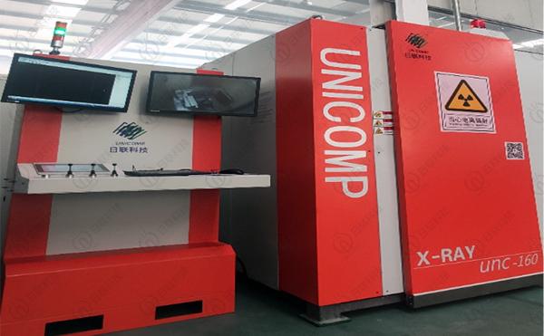 laatste bedrijfsnieuws over UNC160 DR. NDT Röntgenstraal in een Changzhou-Gieterij voor hun Automobiel de Delenkwaliteitscontrole die van het Matrijzenafgietsel wordt geïnstalleerd  1